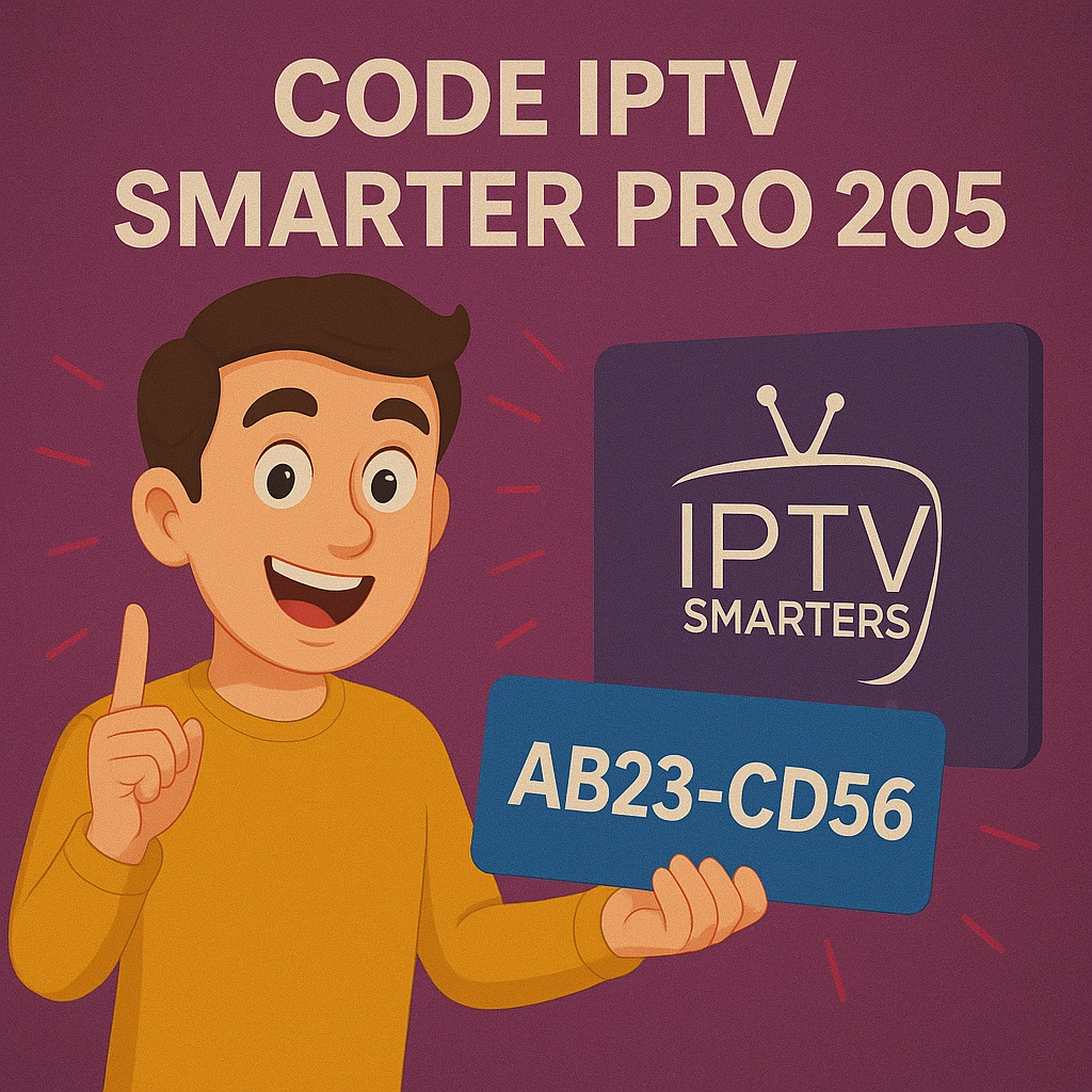 Code IPTV Smarter Pro 2025