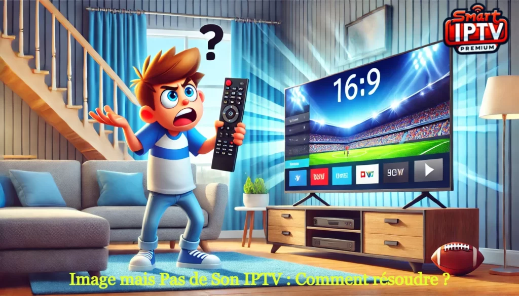 Image mais Pas de Son IPTV : Comment résoudre ?