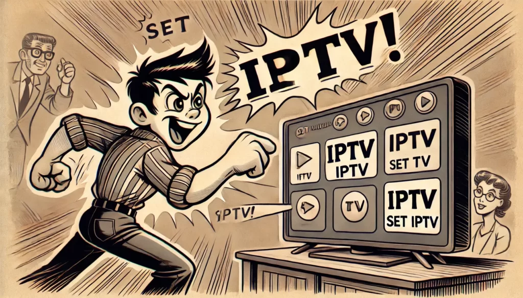 application set iptv