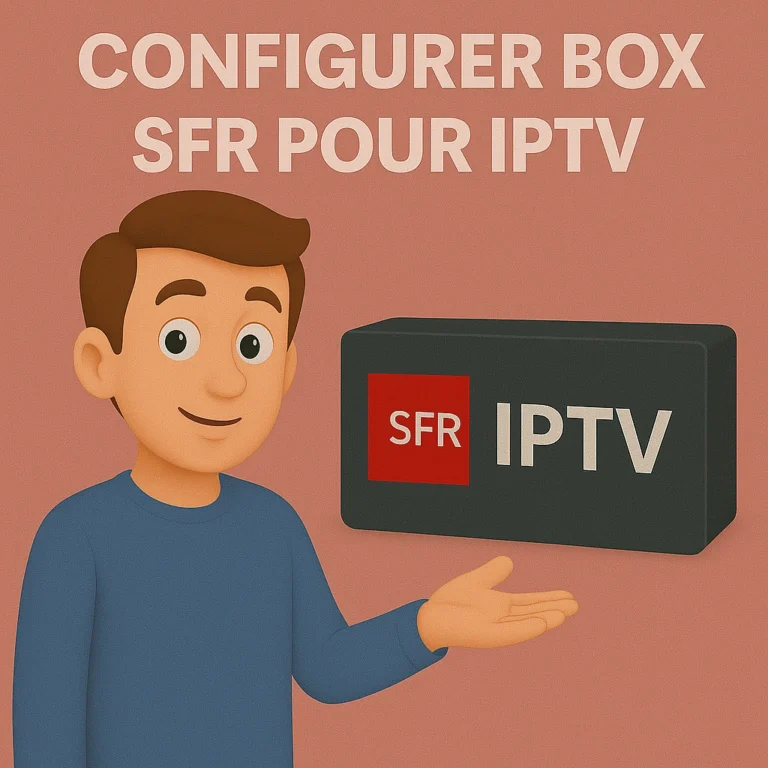 Configurer Box SFR pour IPTV